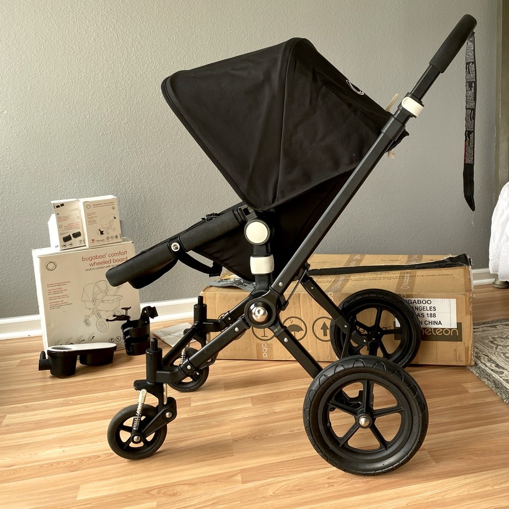Bugaboo Cameleon + All Black Special Edition US